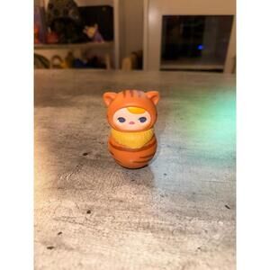POP MART Pucky Roly Poly Kitty Figurine Red Tabby